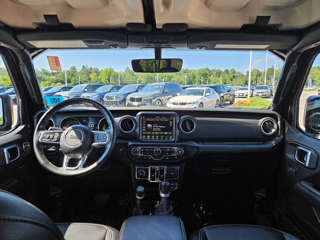 Used 2023 Black Jeep Sahara 4x4 image 15