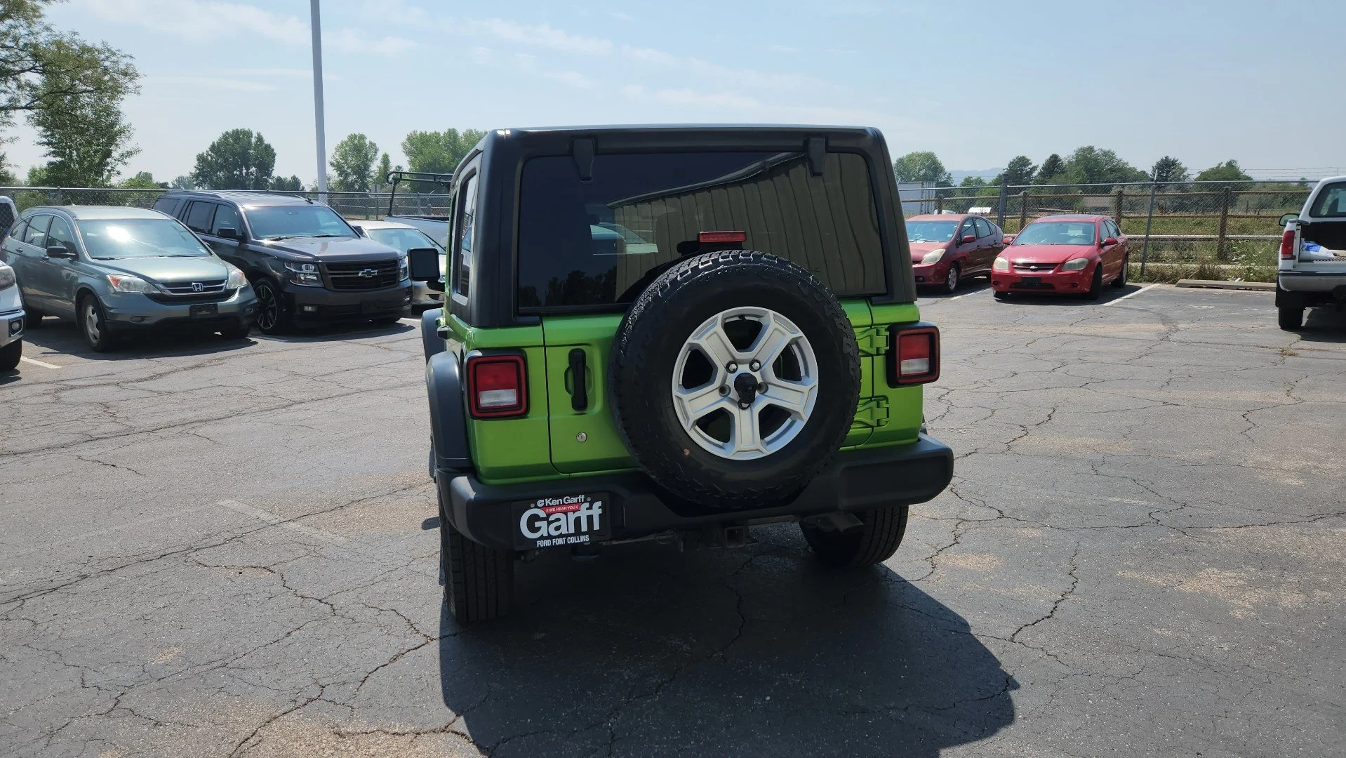 Certified Used 2018 Mojito! Clearcoat Jeep Sport S image 6