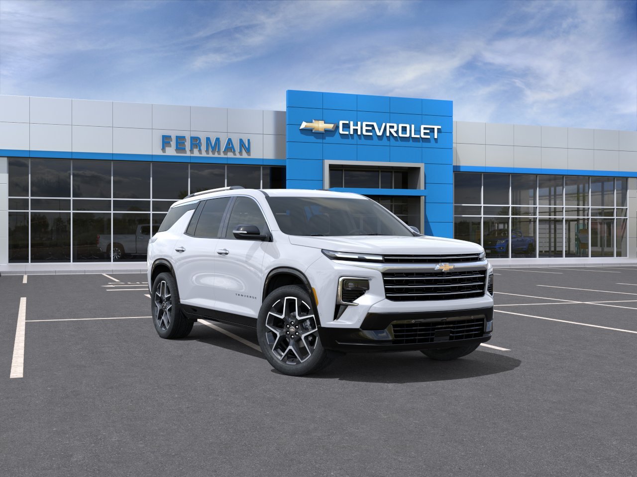 Used 2026 Polar White Tricoat Chevrolet FWD High Country image 1