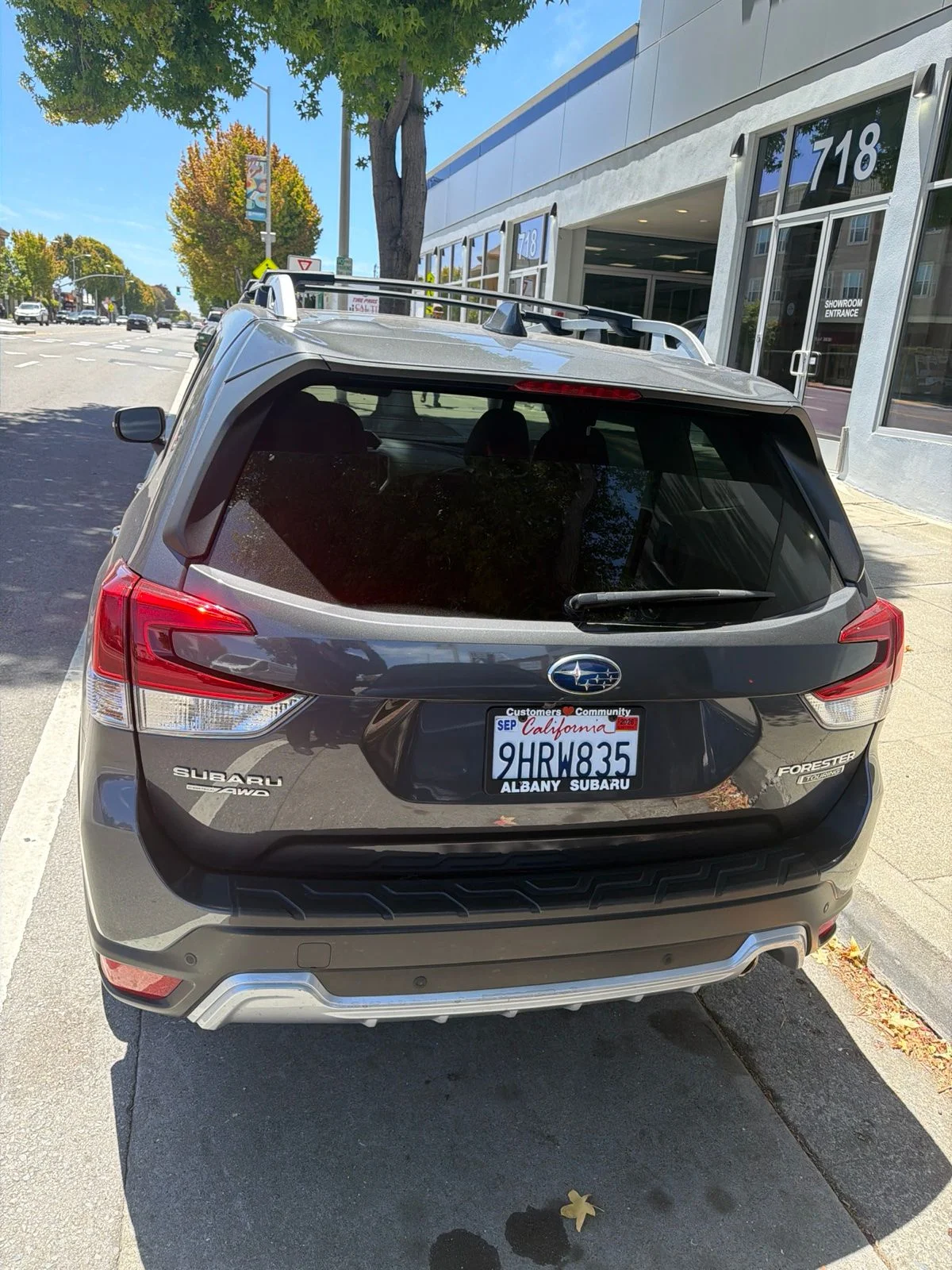 Certified Used 2023 Gray Subaru Touring image 3