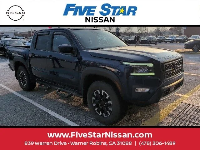 Used 2022 Blue Nissan PRO-4X image 1