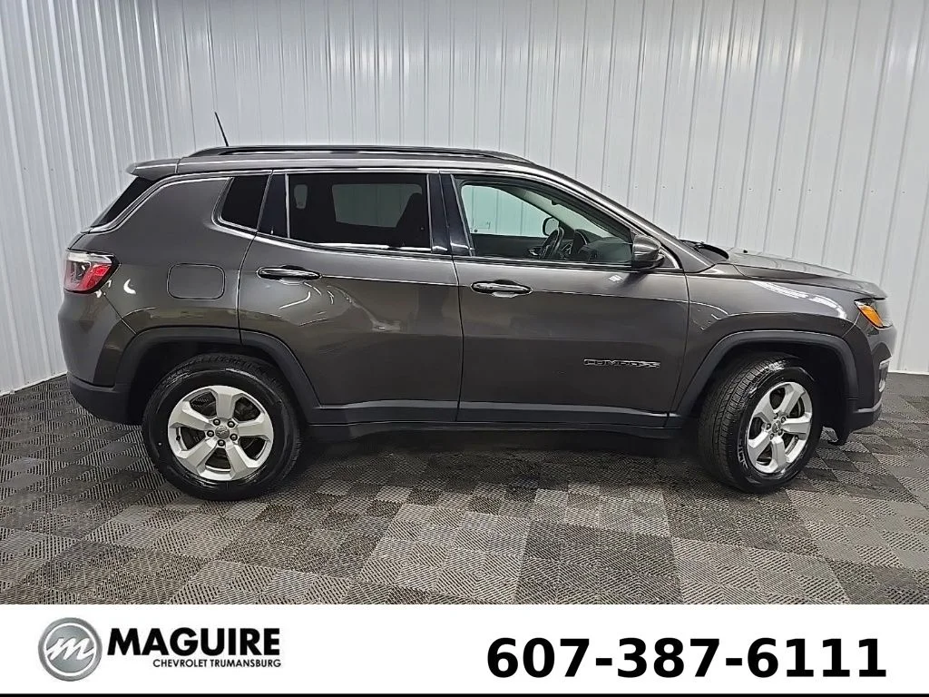 Used 2019 Jeep Compass Latitude with VIN 3C4NJDBB9KT651819 for sale in Trumansburg, NY