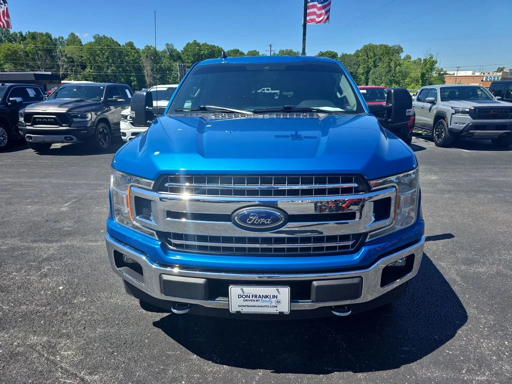 Used 2020 Blue Ford XLT image 8