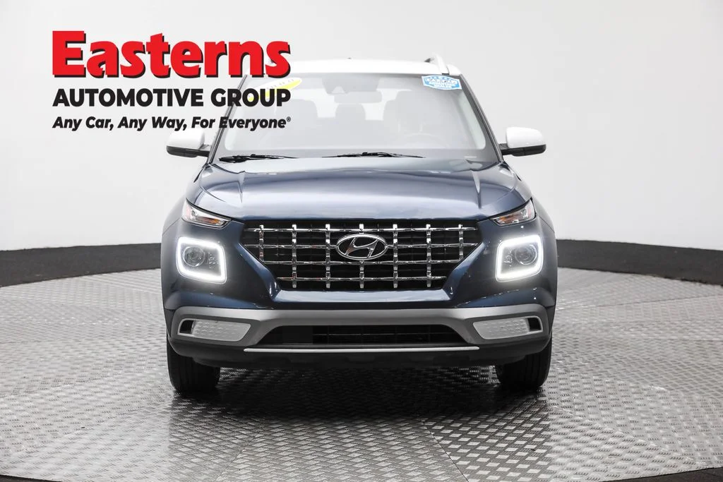 Used 2021 Blue Hyundai Denim image 2