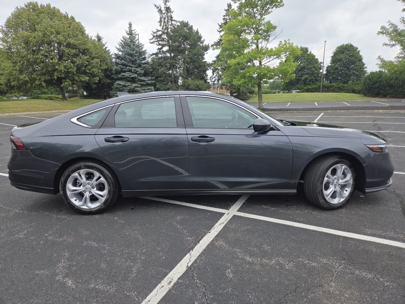 Certified Used 2025 Meteorite Gray Metallic Honda LX image 19