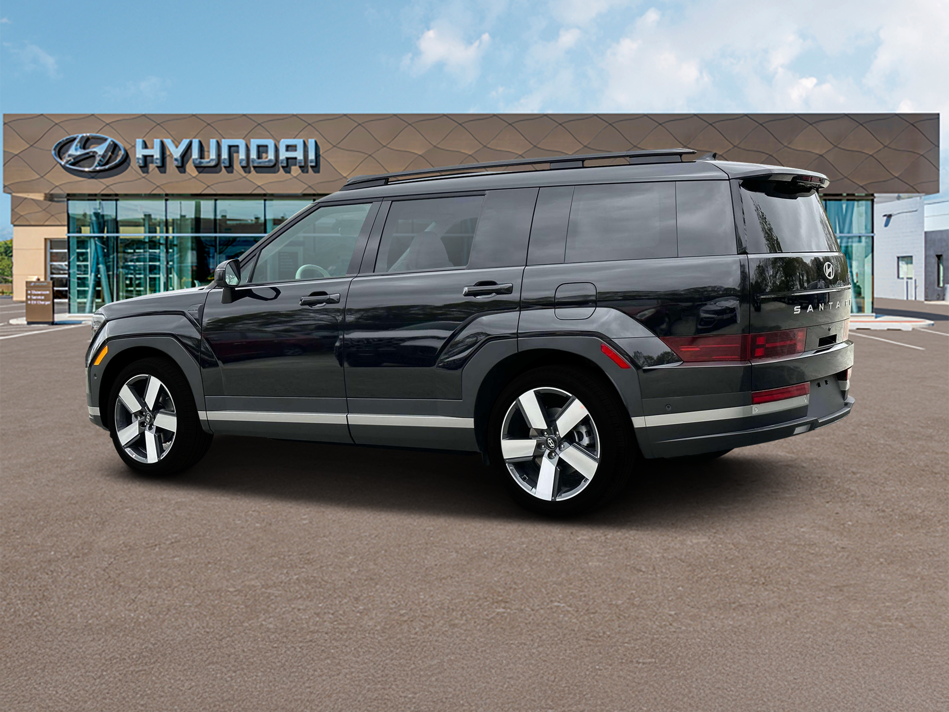New 2024 Black Hyundai Limited AWD image 4
