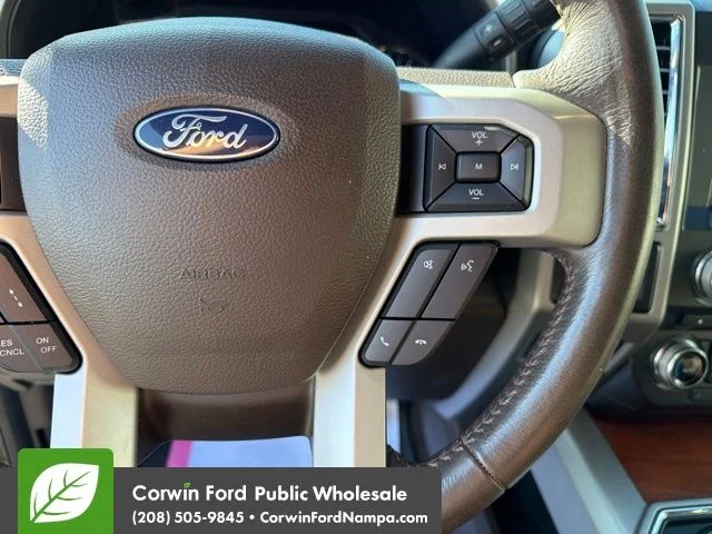 Used 2017 White Gold Metallic Ford  image 16