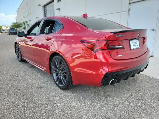 Used 2020 Performance Red Pearl Acura 3.5L A-Spec Pkg image 4