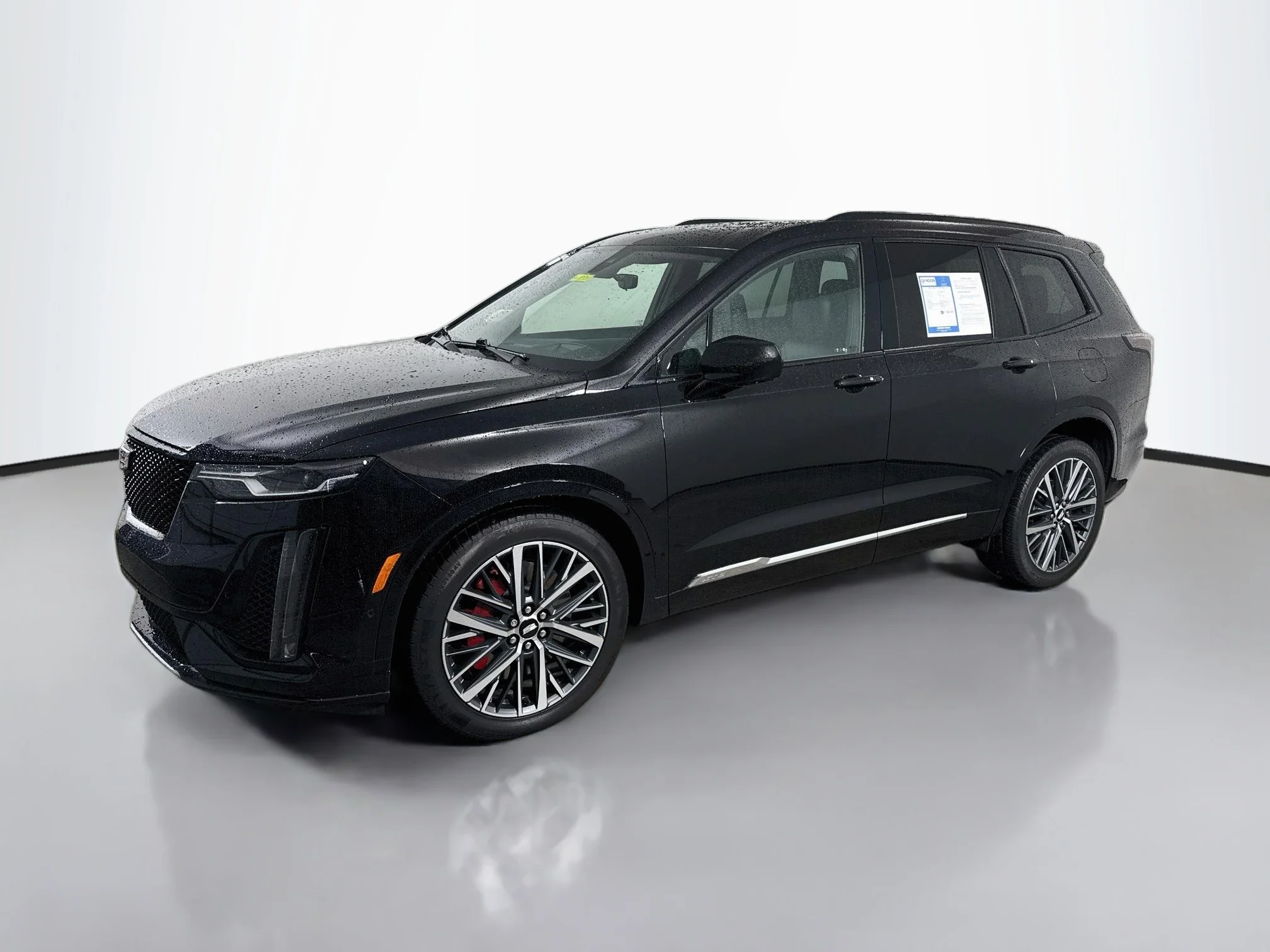 Used 2023 Stellar Black Metallic Cadillac AWD Sport image 3