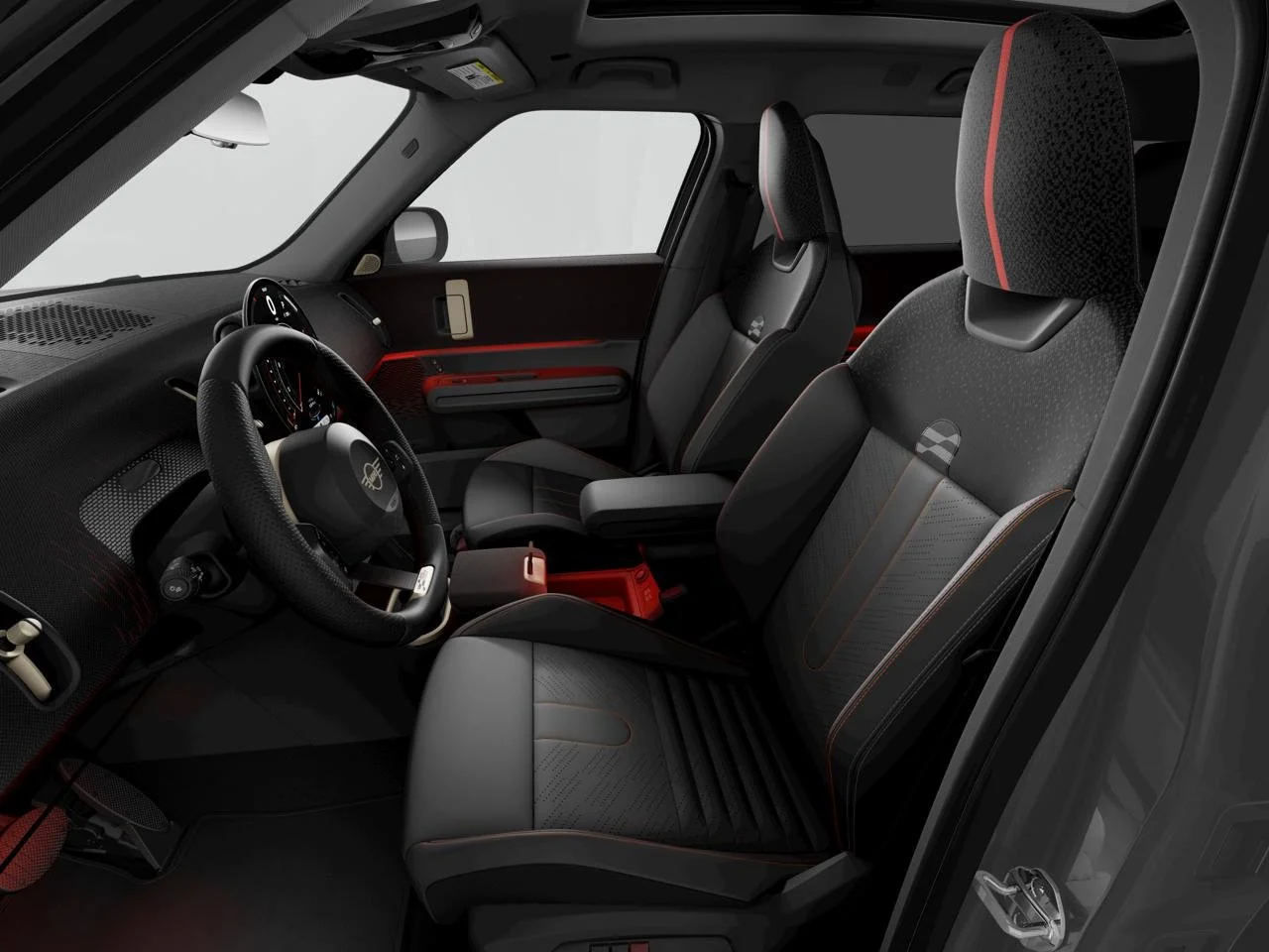 New 2027 Midnight Black II Metallic MINI Iconic image 6