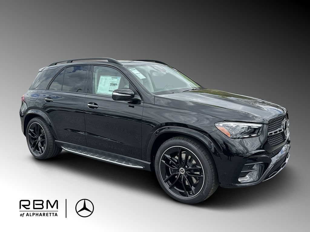 New 2026 Obsidian Black Metallic Mercedes-Benz GLE 580 image 1