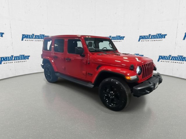 Certified Used 2021 Firecracker Red Clearcoat Jeep Unlimited Sahara Altitude image 6