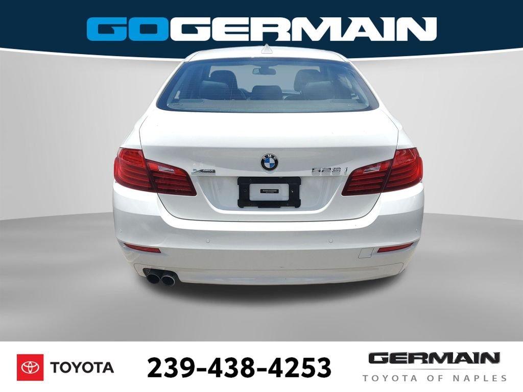 Used 2015 White BMW 528i xDrive image 10