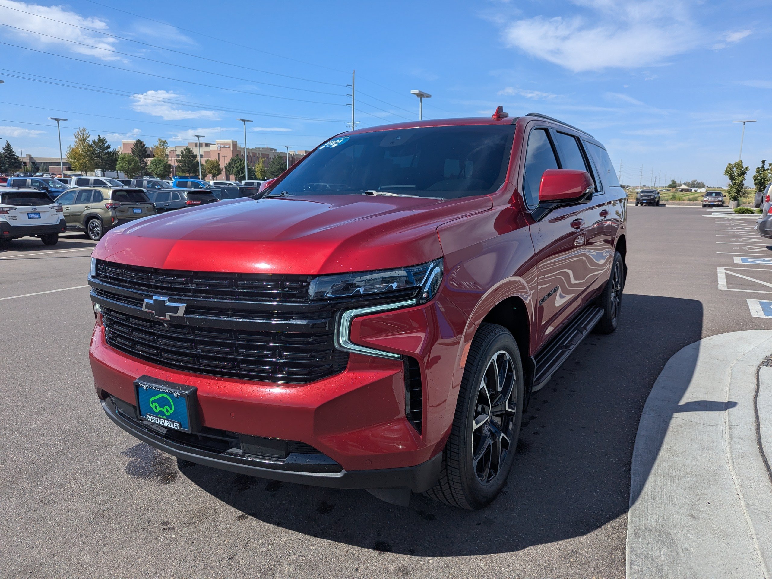Used 2024 Radiant Red Tintcoat Chevrolet RST image 7