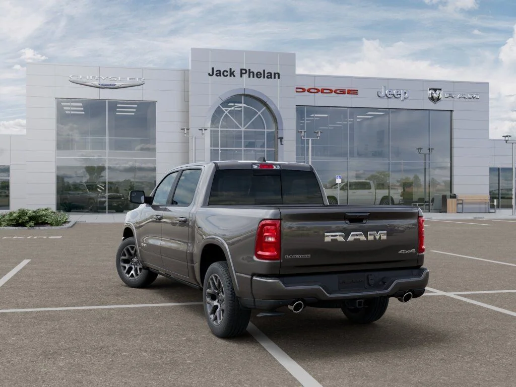 New 2026 Granite Crystal Metallic Clear-Coat Exterior Paint RAM Laramie image 3