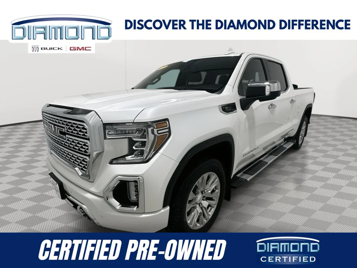 Used 2022 WHITE FROST TRICOAT GMC Denali image 1