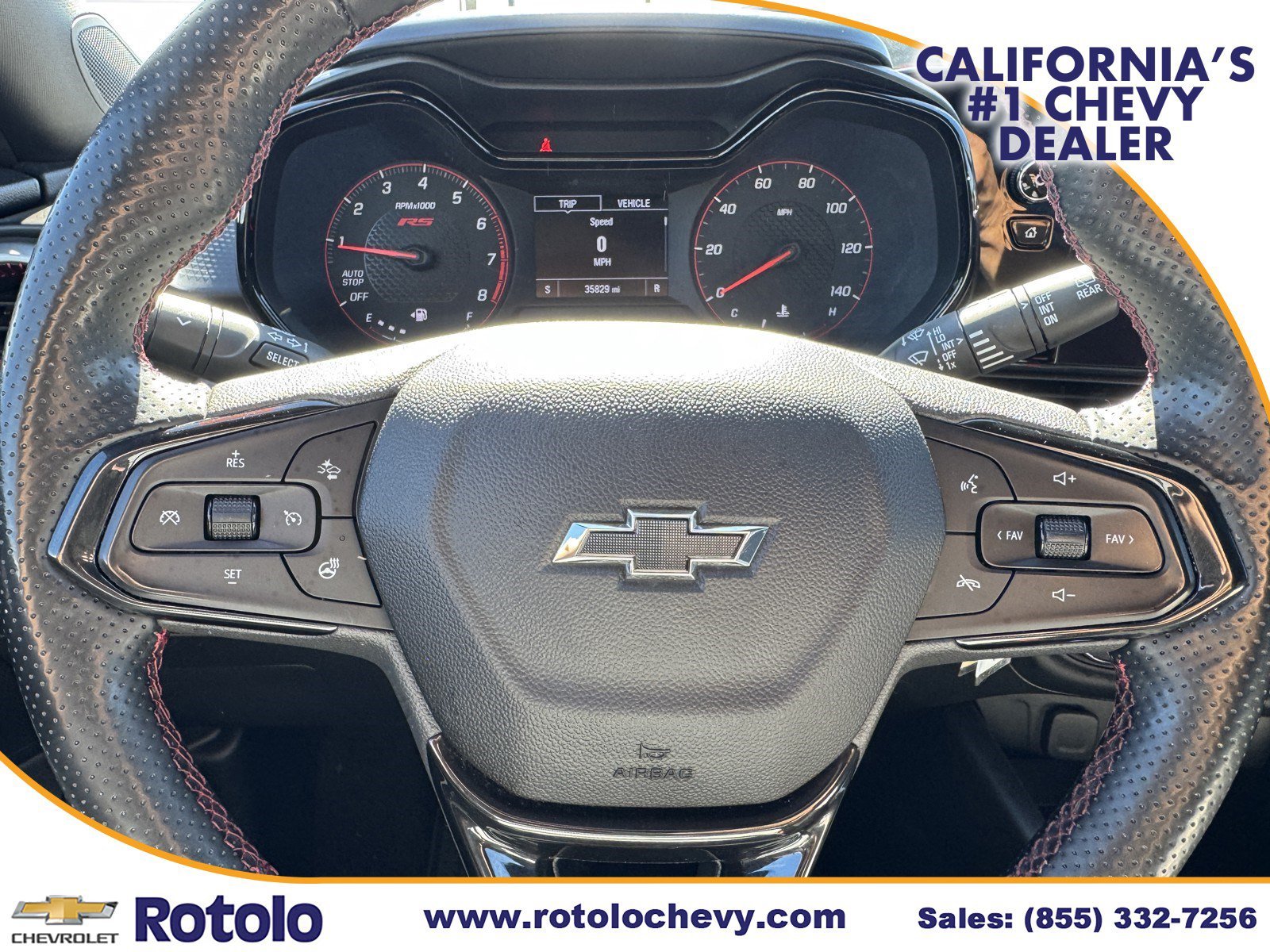 Used 2024 Crimson Metallic Chevrolet 1RS image 27
