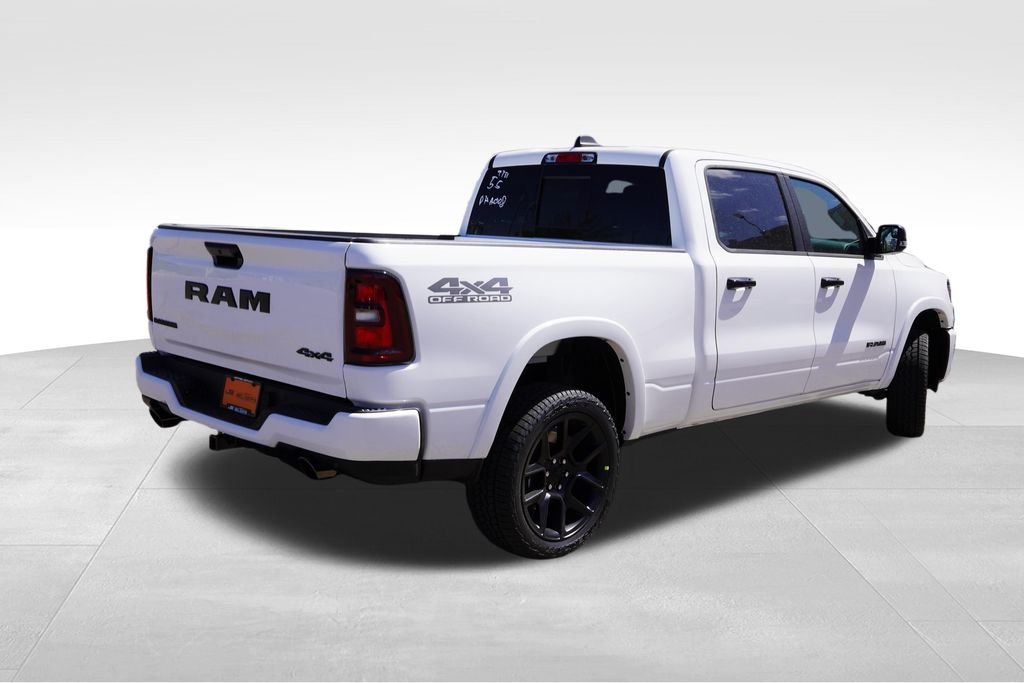 New 2026 Bright White Clear-Coat Exterior Paint RAM Laramie image 3