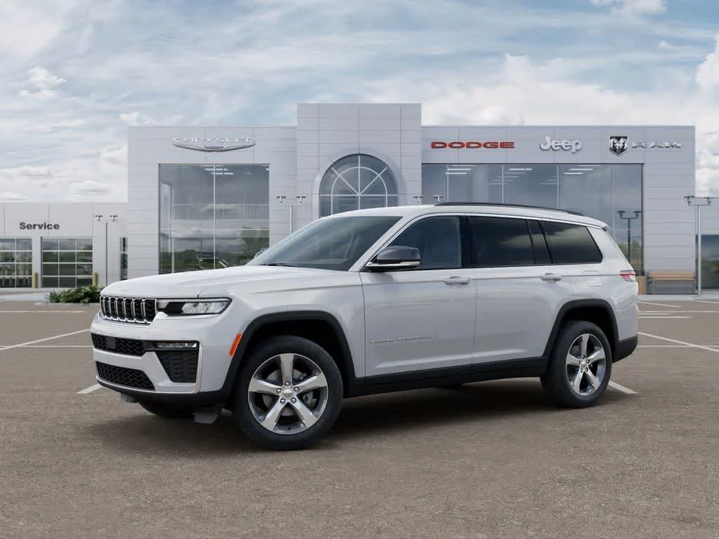 New 2026 Bright White Clear-Coat Exterior Paint Jeep Limited image 2