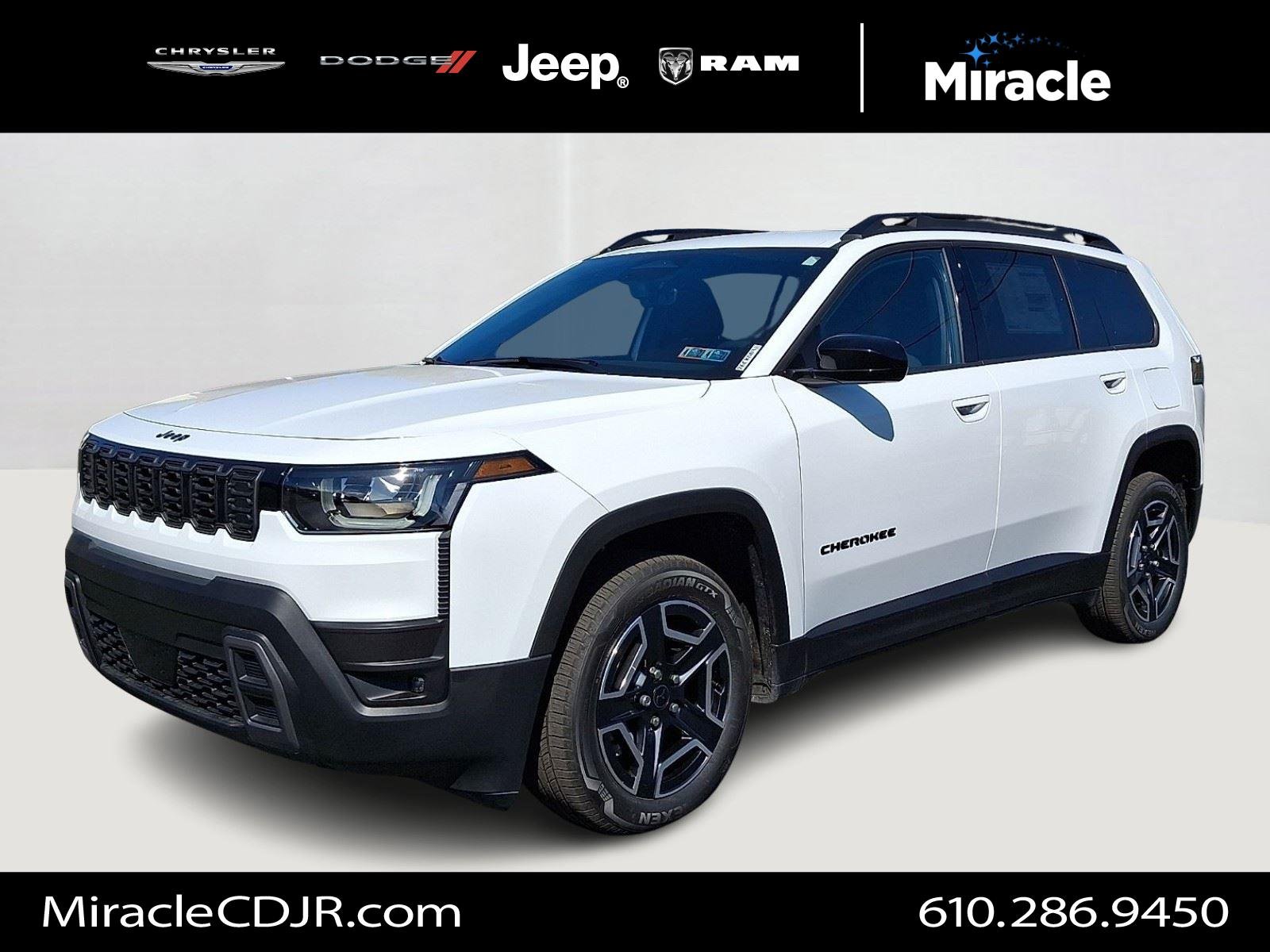 New 2026 Bright White Clearcoat Jeep Laredo image 1