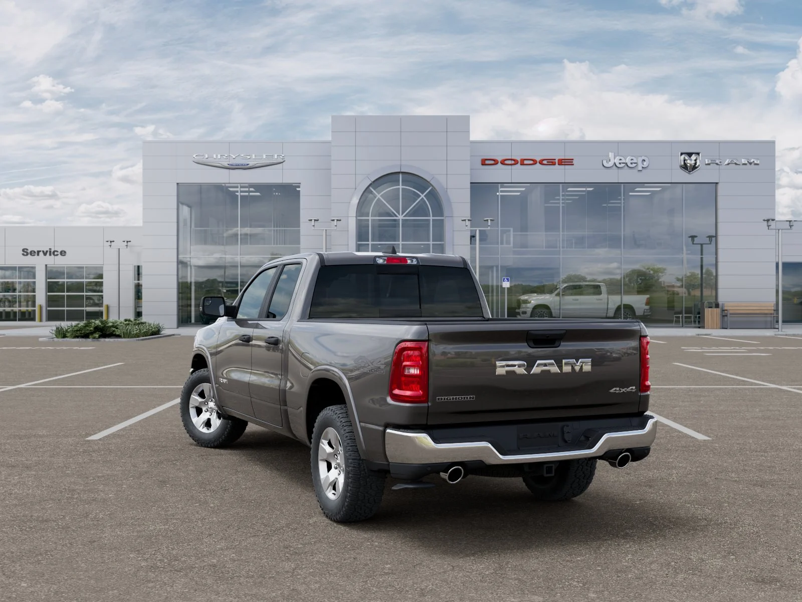 New 2026 Granite Crystal Metallic Clearcoat RAM Big Horn image 29