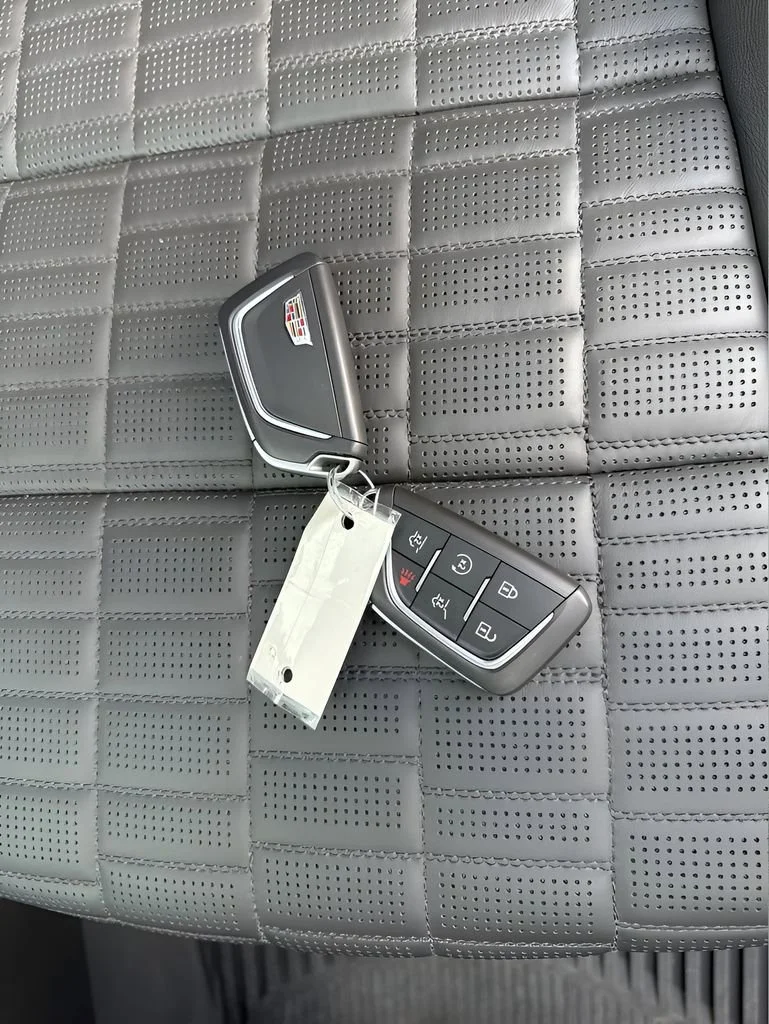 Used 2025 Radiant Red Tintcoat Cadillac Sport Platinum image 36