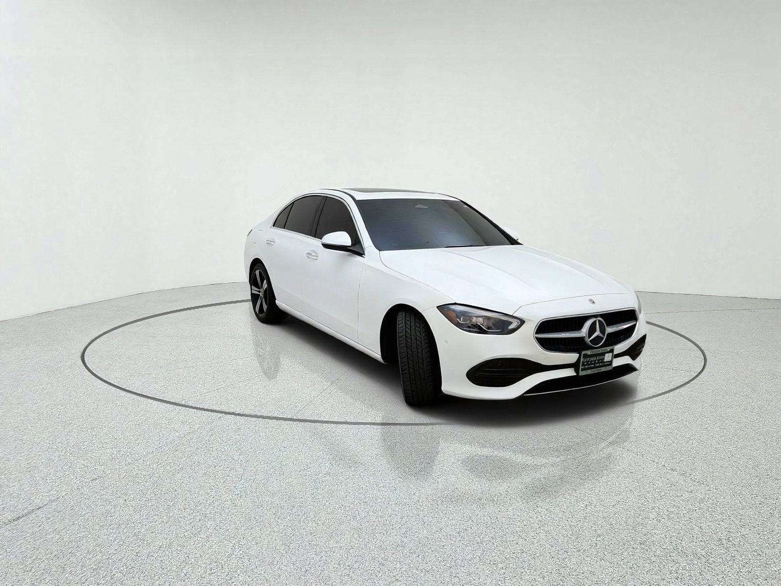 Used 2022 Polar White Mercedes-Benz C 300 image 4