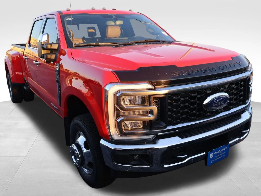 Used 2023 Race Red Ford Lariat image 9