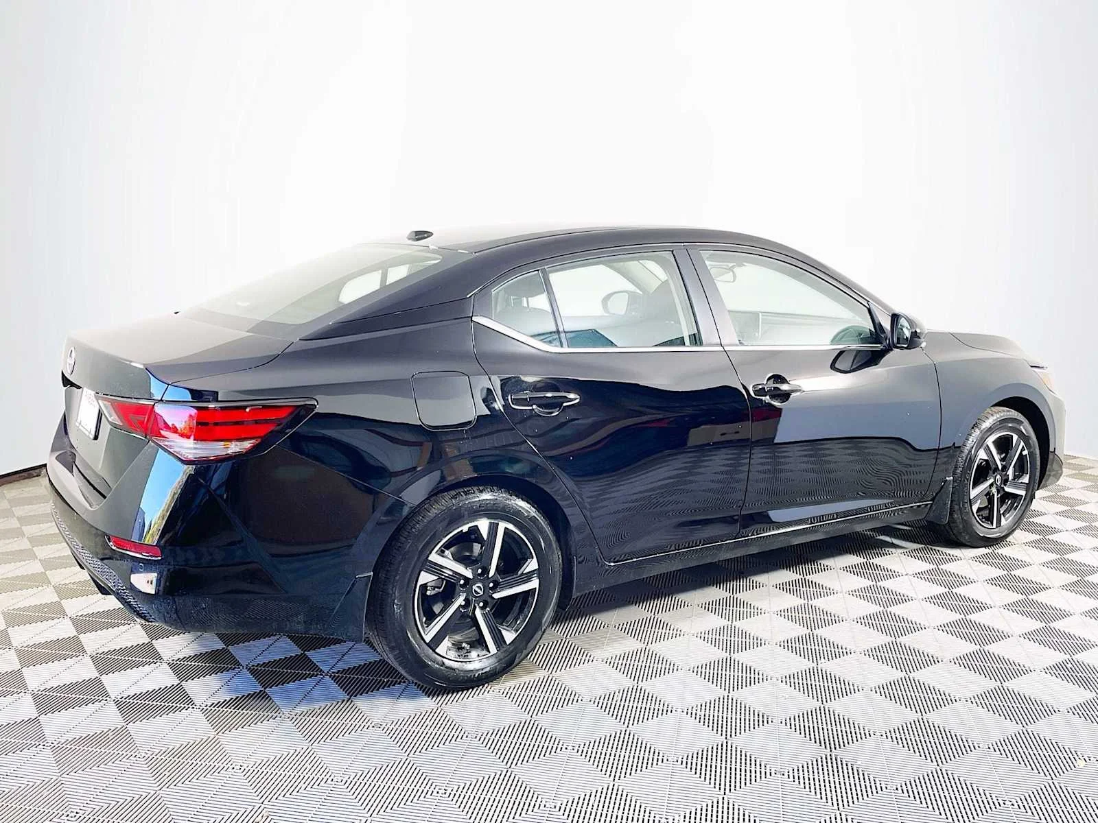 Used 2025 Super Black Nissan SV image 2