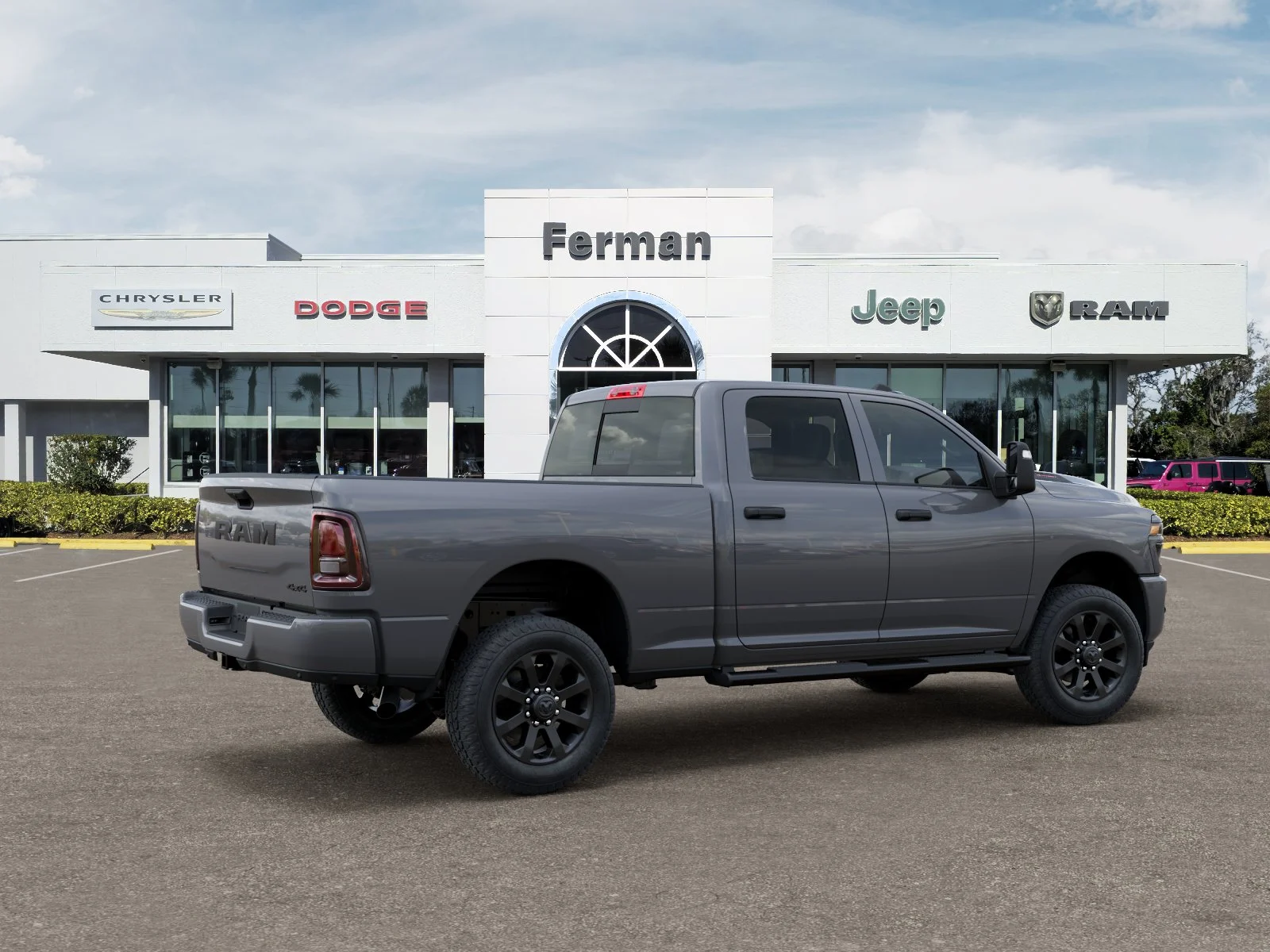 New 2026 Ceramic Gray Clear-Coat Exterior Paint RAM  image 34