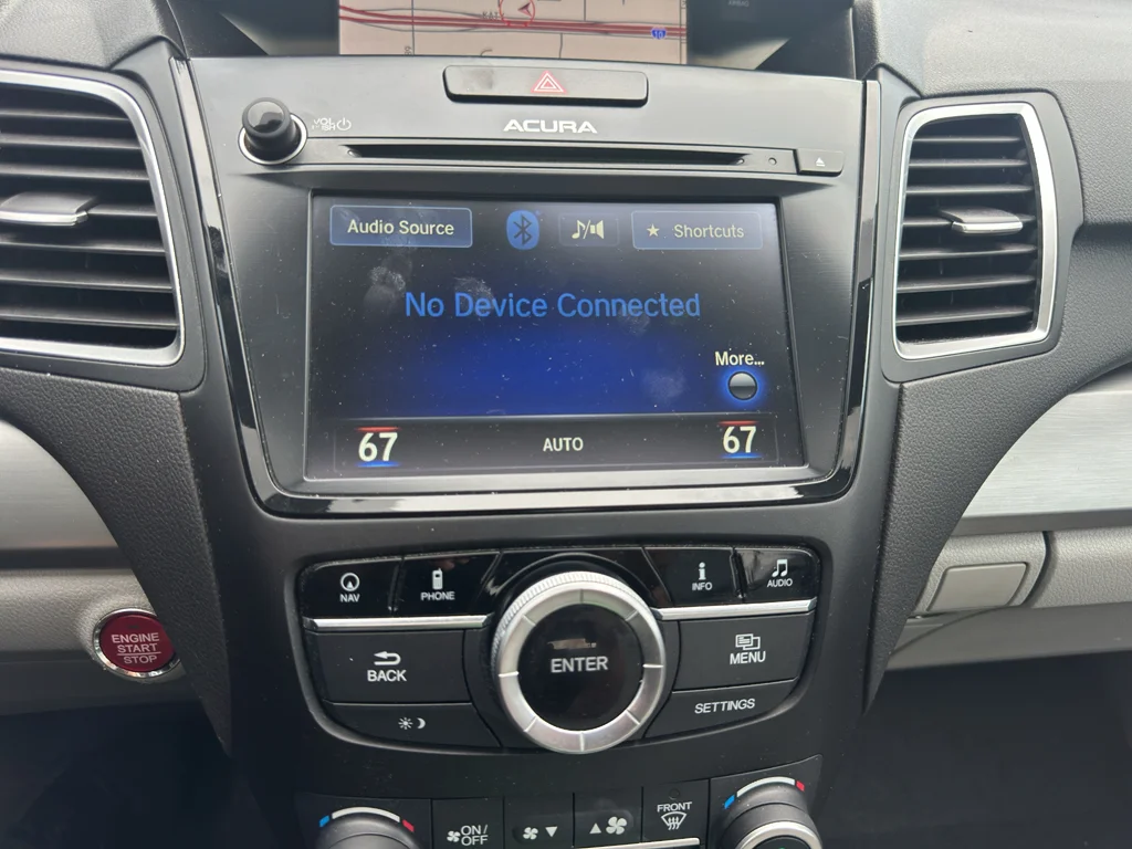 Used 2017 Fathom Blue Pearl Acura w/Technology Pkg image 13