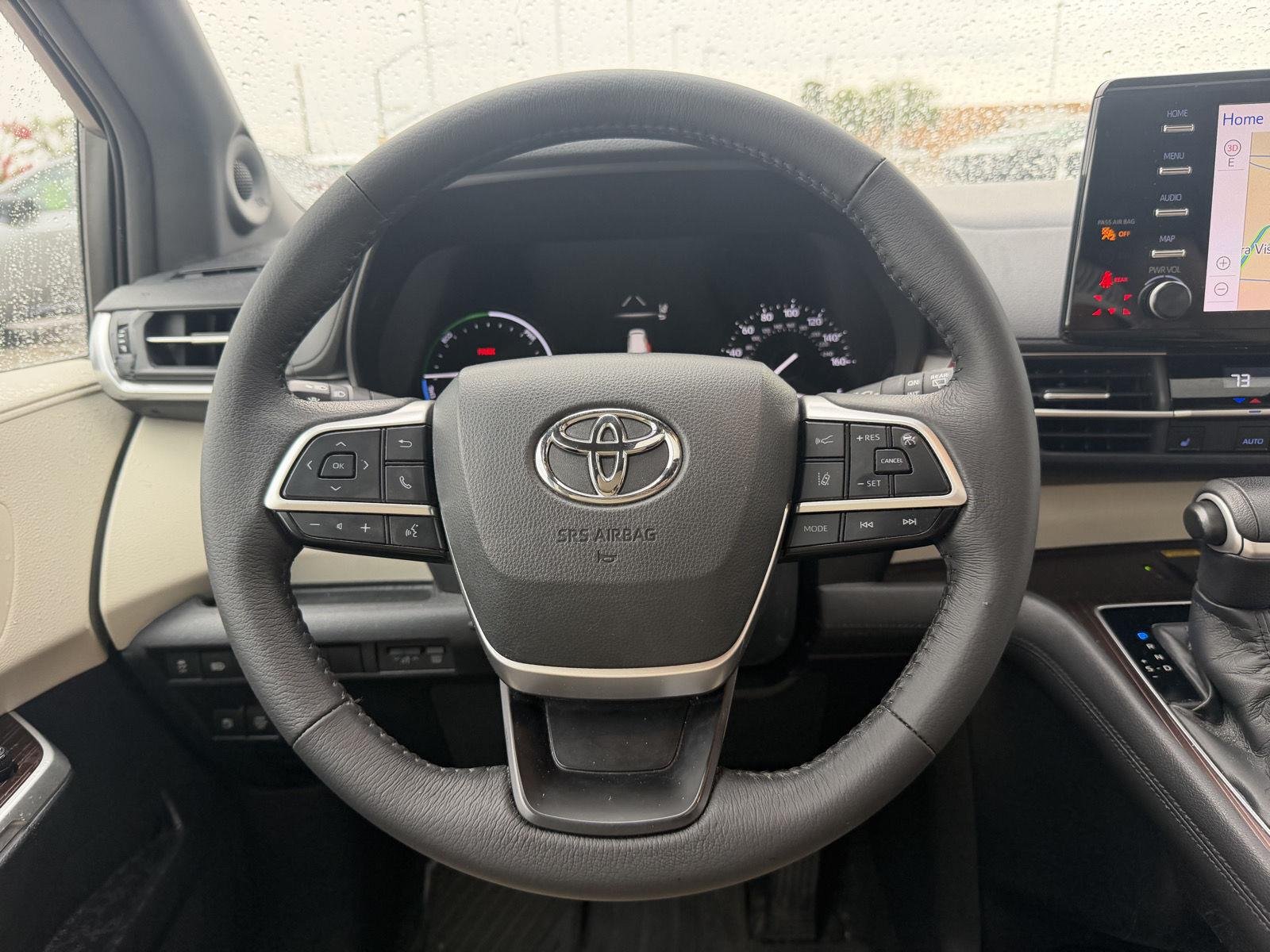 Used 2021 Blizzard Pearl Toyota XLE image 25