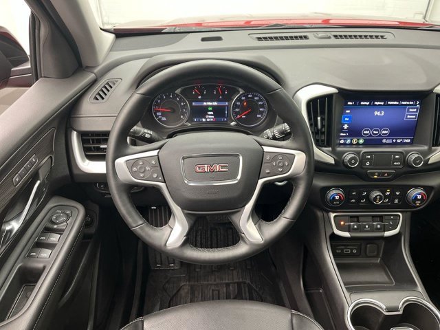 Used 2024 Volcanic Red Tintcoat GMC SLT image 14