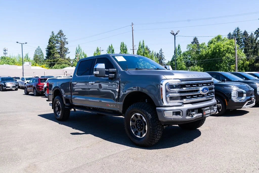Used 2024 Gray Ford Platinum image 28