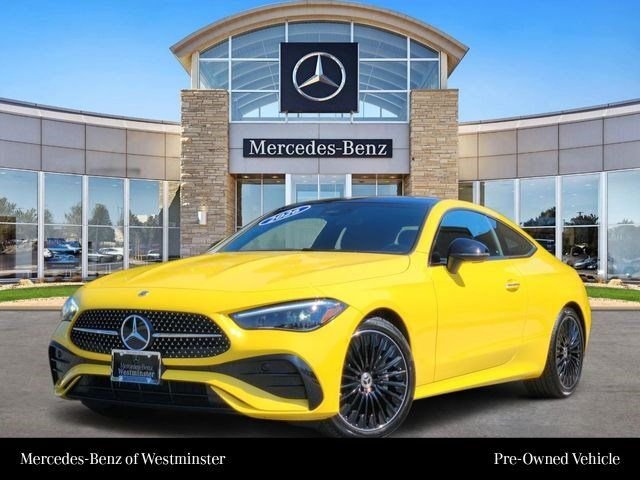 Certified Used 2026 Yellow Mercedes-Benz CLE 300 image 1