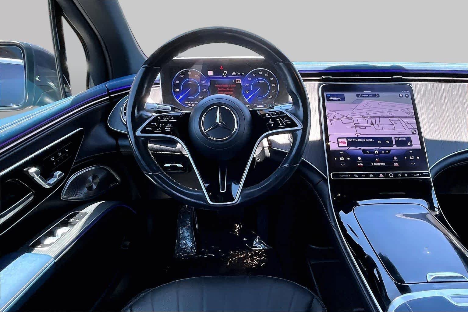 Used 2023 Twilight Blue Metallic Mercedes-Benz EQS 450+ image 5