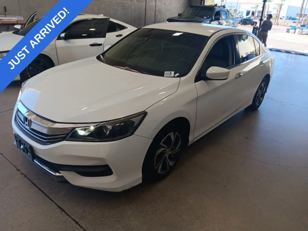 Used 2017 White Orchid Pearl Honda LX image 1