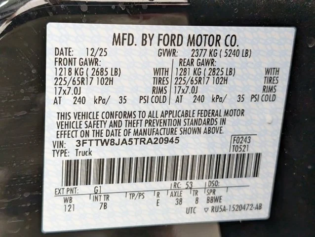 New 2026 Shadow Black Ford XLT image 23