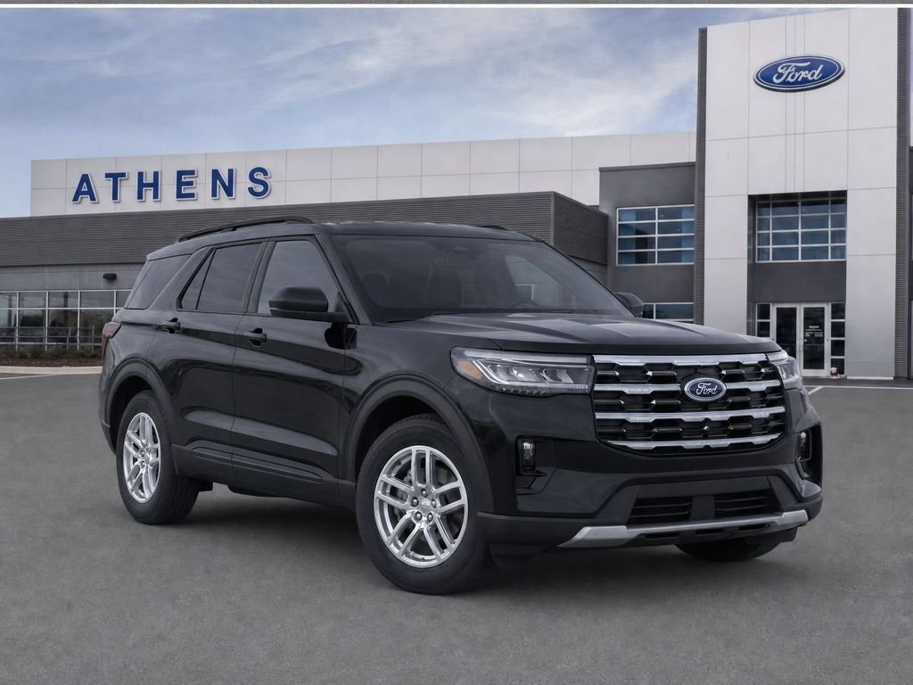 New 2026 Agate Black Metallic Ford Active image 1