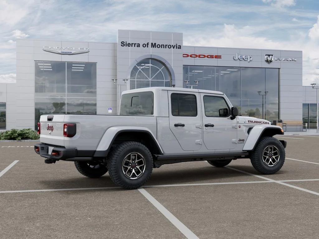 New 2026 Bright White Clear-Coat Exterior Paint Jeep Rubicon X image 4