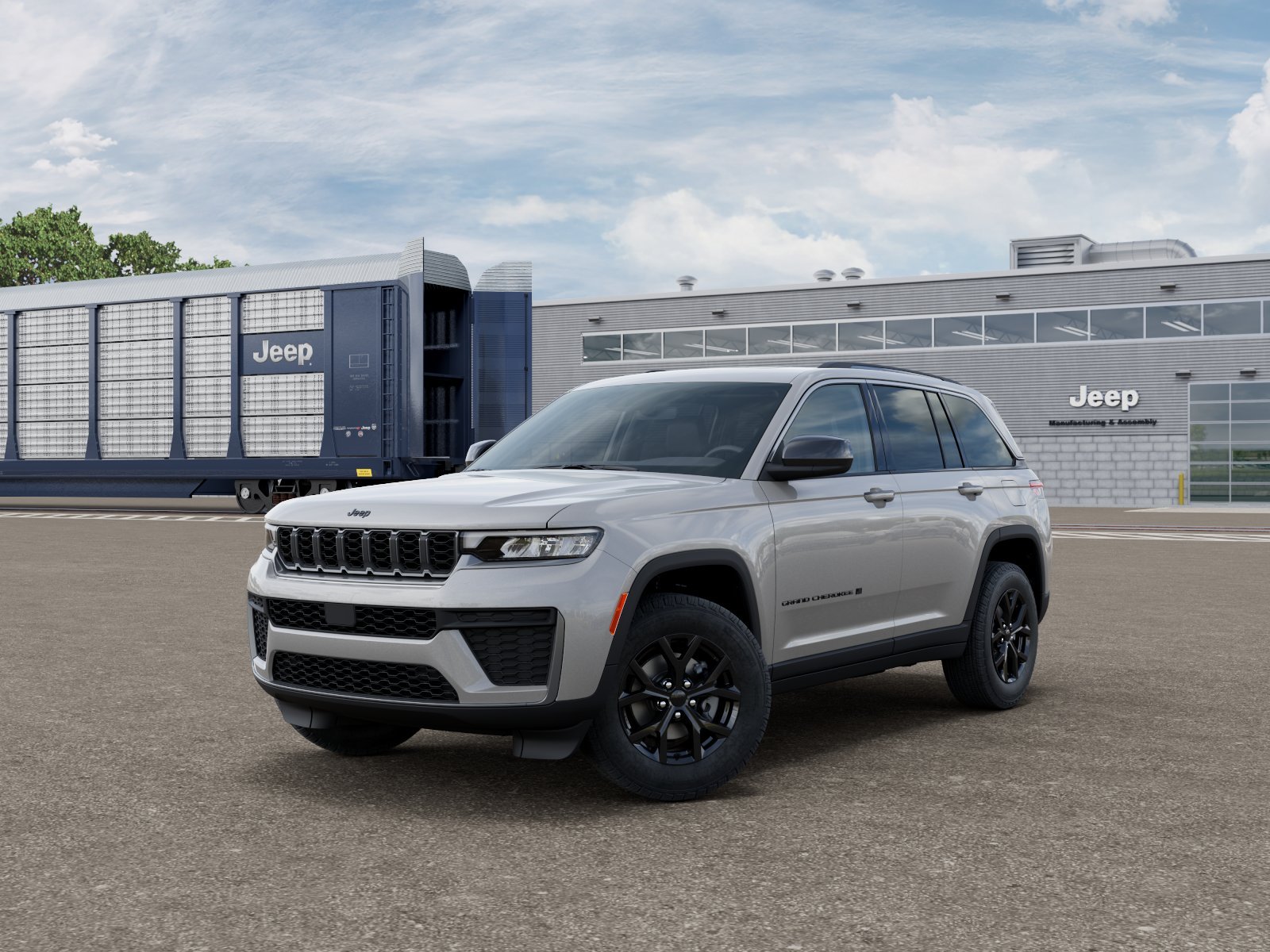 New 2026 Silver Zynith Exterior Paint Jeep Laredo image 1