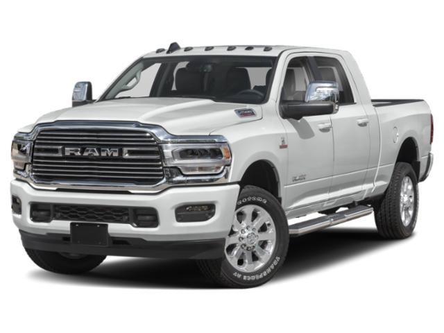 Used 2024 Bright White Clearcoat Ram Laramie image 1