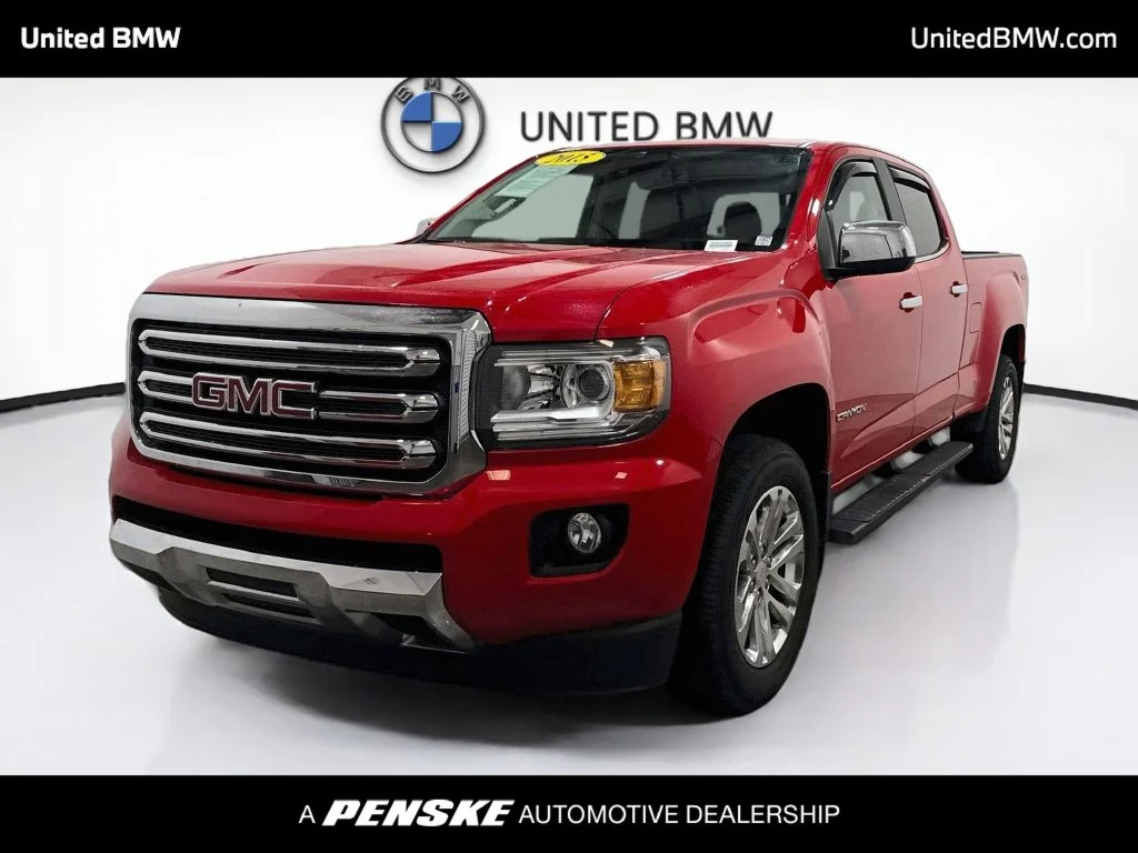 Used 2015 Cardinal Red GMC SLT image 1