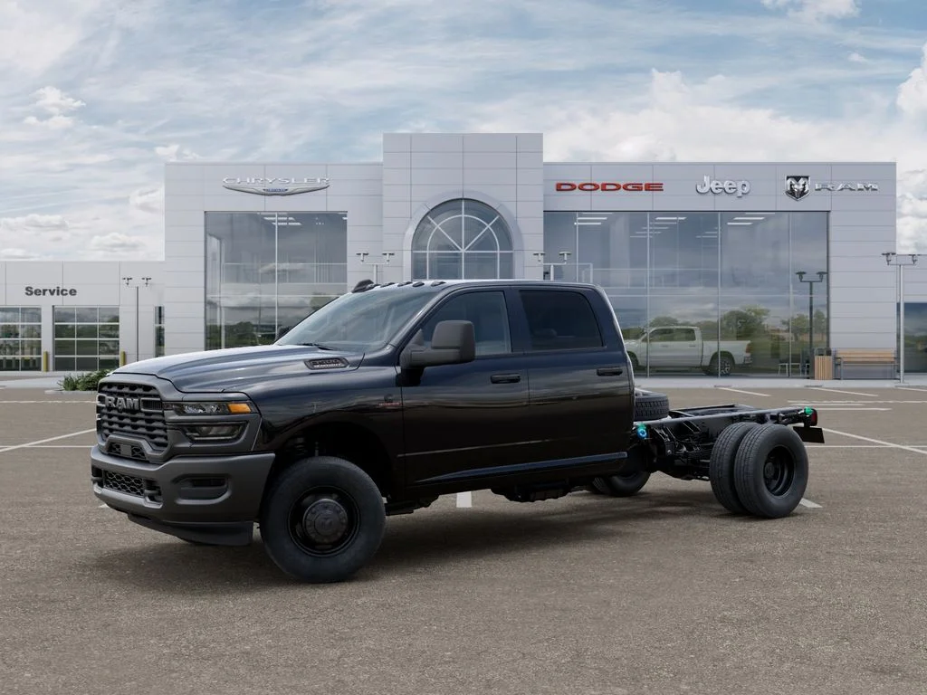 New 2026 Diamond Black Crystal Pearlcoat RAM Tradesman image 2
