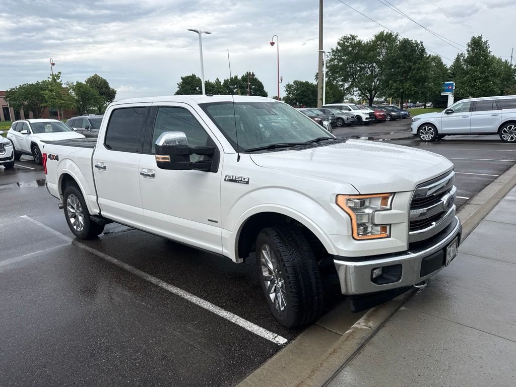 Used 2017 White Ford Lariat image 1