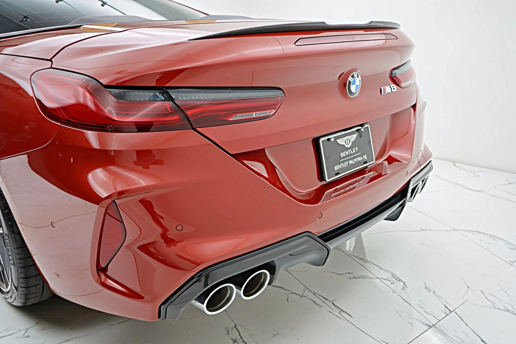 Used 2020 Motegi Red Metallic BMW Convertible image 24