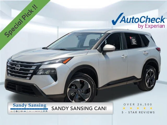 Used 2024 Silver Nissan SV image 1