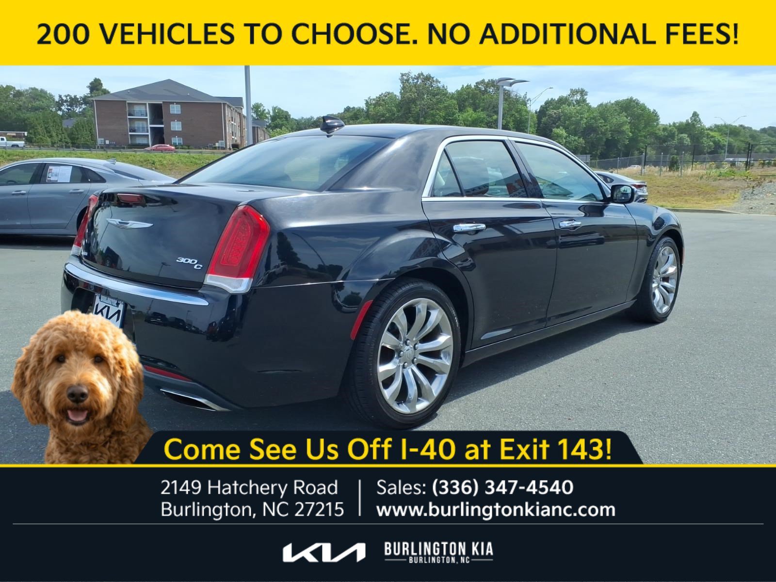Used 2015 Gloss Black Chrysler 300C image 25