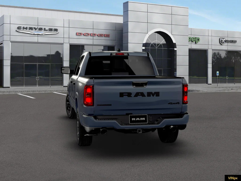 New 2026 Forged Blue Metallic Exterior Paint RAM Big Horn Night Edition image 12