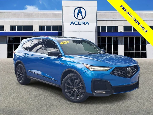 2026 Acura MDX A-Spec